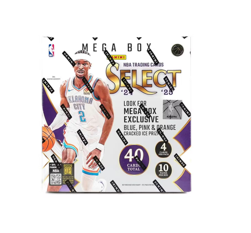 2024-25 Panini Select Basketball Mega 20er Box Case (Cracked Ice) - Bild 2 von 3