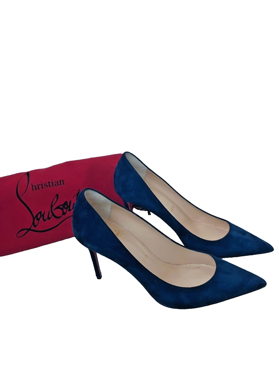 Christian Louboutin So Kate Suede High (3-3.9 in) Heel Height