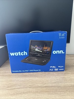 NEW Onn Portable Blu-Ray Disc/DVD Player 1080p HD Resolution 11.6  #02