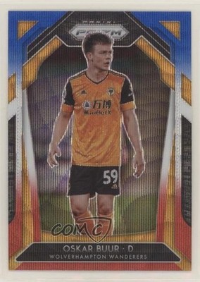 2020 Prizm Premier League Retail Red White & Blue Oskar Buur #137 Rookie RC fm0