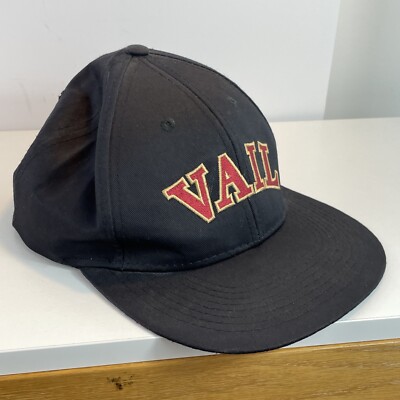 Vintage Vail Ski Hiking Embroidered Hipster Hat Cap Ahead  display picture 1