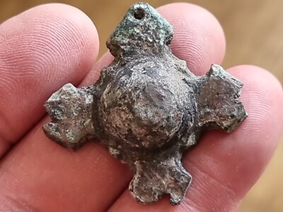 Römische antike sehr seltene Bronze Kreuzverteiler Bitte  Beschreibung LA171i