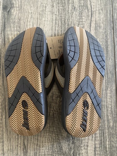 Reef Men's Flex Flip Flop Dark Brown/Tan Men's 6 NEW - Picture 5 of 5
