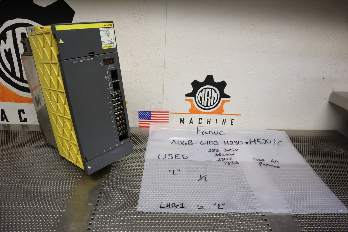 FANUC A06B-6102-H230#H520 C Spindle Amplifier Module 283-325V 35.0