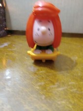 2015 McDonald's Happy Meal Peanuts Movie 8 Peppermint Patty Pull Back Toy