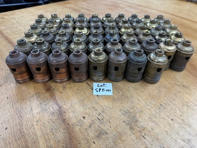 #58 Vintage, Push-Thru Socket Shells, STANDARD SIZE, Lamp Parts, Lighting