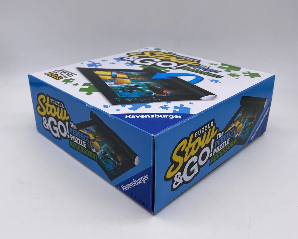 New Ravensburger Puzzle Stow and Go Storage System Roll Up Mat 46 x 26 Inch NIB - Image 4 of 4