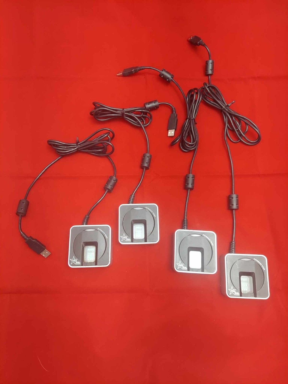 *Lot Of 4* Futronic FS88H FIPS201/PIV USB 2 Fingerprint Scanner