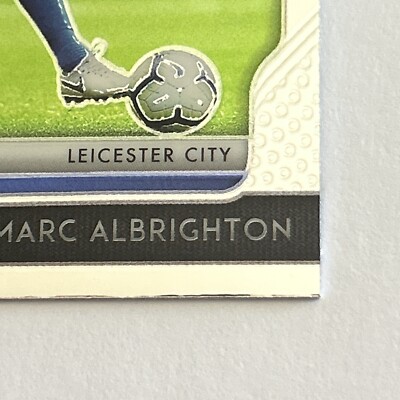 Marc Albrighton 2019-20 Prizm Premier League #78 Leicester City NM