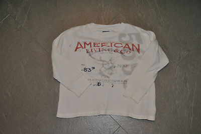 AMERICAN LIVING Shirt langarm Longsleeve Pulli  Gr. 4 T 92 98 104 so cool 