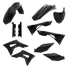 Acerbis Full Plastic Kit Honda Black Honda CRF250R 2019-2021 CRF450R 2019-2020
