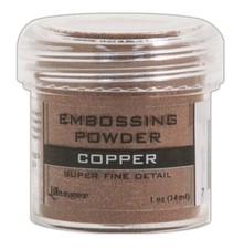 Ranger Embossing Powder - Copper Super Fine   1oz Jar - Fill weight varies