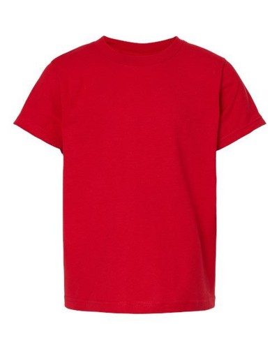 Tultex 235 Youth Short Sleeve Crew Neck Comfortable New Arrival Cool T-Shirt - Picture 29 of 33