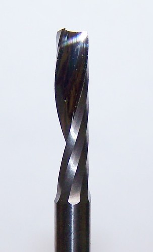 1/8" (.1250") CARBIDE SINGLE O FLUTE ROUTER FOR HARD PLASTIC ONSRUD 63-713 - Picture 3 of 3