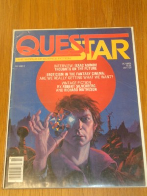 QUESTAR #13 OCTOBER 1981 ISAAC ASIMOV RAIDERS OF LOST ARK SUPERMAN US MAGAZINE =