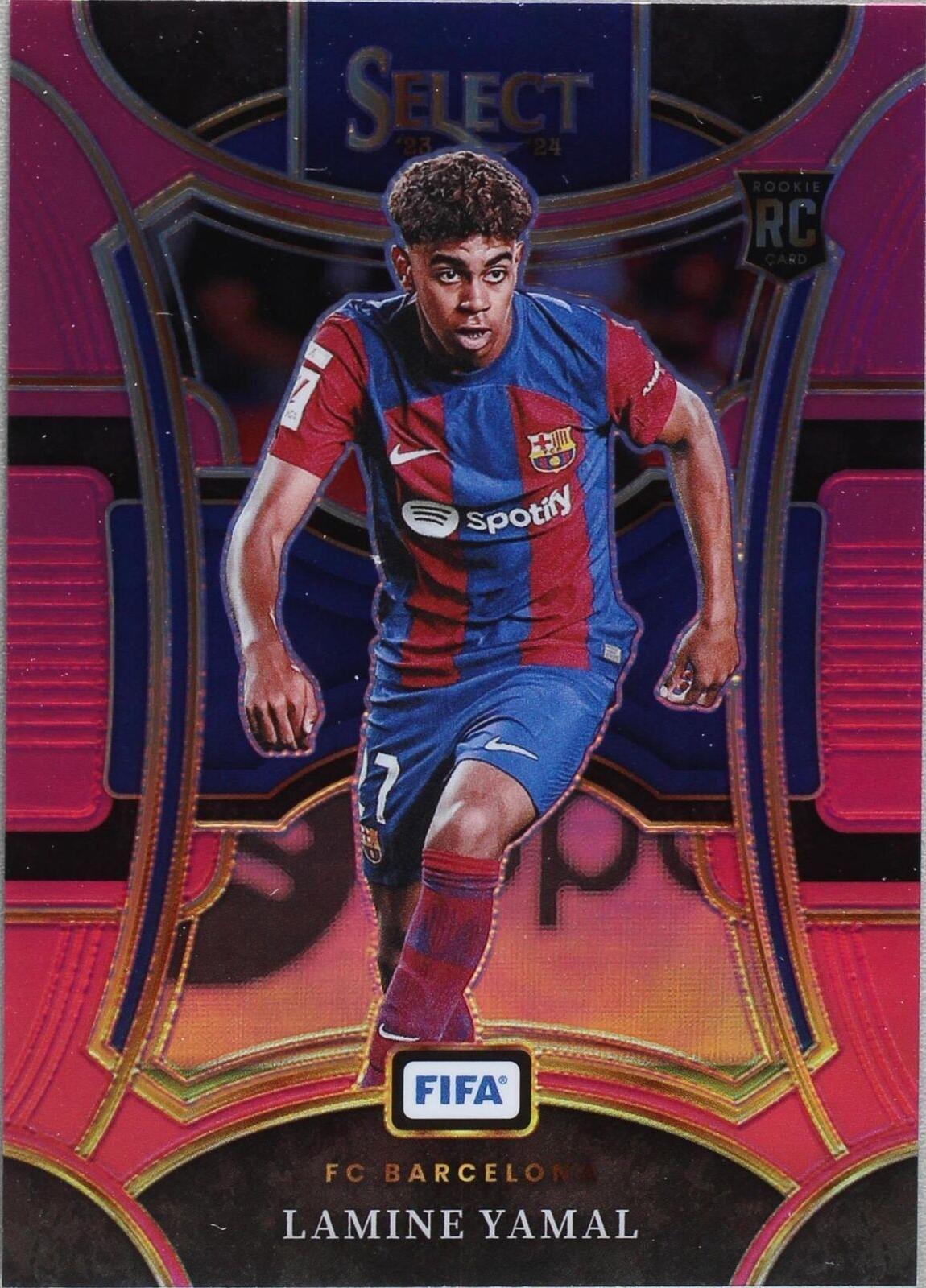 2023-24 Panini Select FIFA - Lamine Yamal #124 for sale | eBay