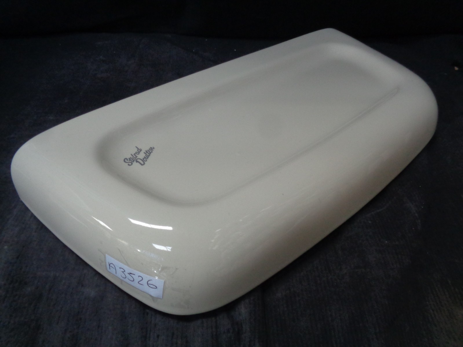 WC toilet cistern lid STELRAD Doulton 368 x 168 mm IVORY A3526 eBay