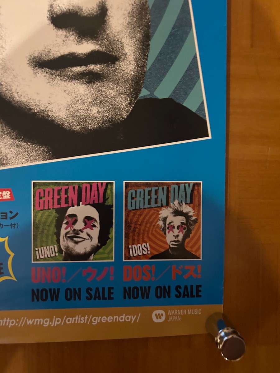 グリーンデイ　2001年ポスター 白額付きポスター】グリーン デイ Green Day Dookie（新品）の