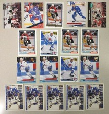 18 Card Lot of KERRY HUFFMAN NHL Nordiques A must have for collector! FREE S&H!!