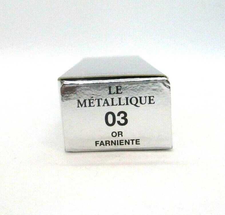Lancome Le Metallique Liquid Eye Shadow ~ 03 Or Farniente ~ 6 ml / 0.21 oz  BNIB - Image 2 of 2