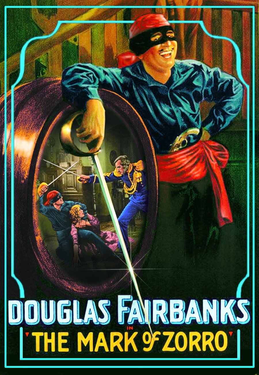 Zorro - The Mark of Zorro (Silent) (DVD) Douglas Fairbanks Noah Beery