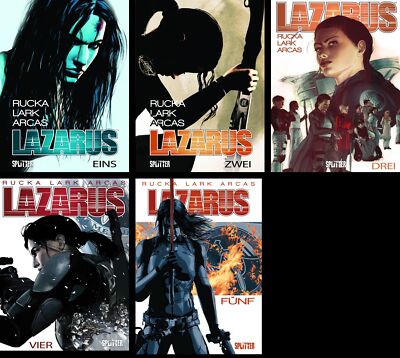 Lazarus  Band 1 - 5 komplett  Splitter Verlag  Neuware