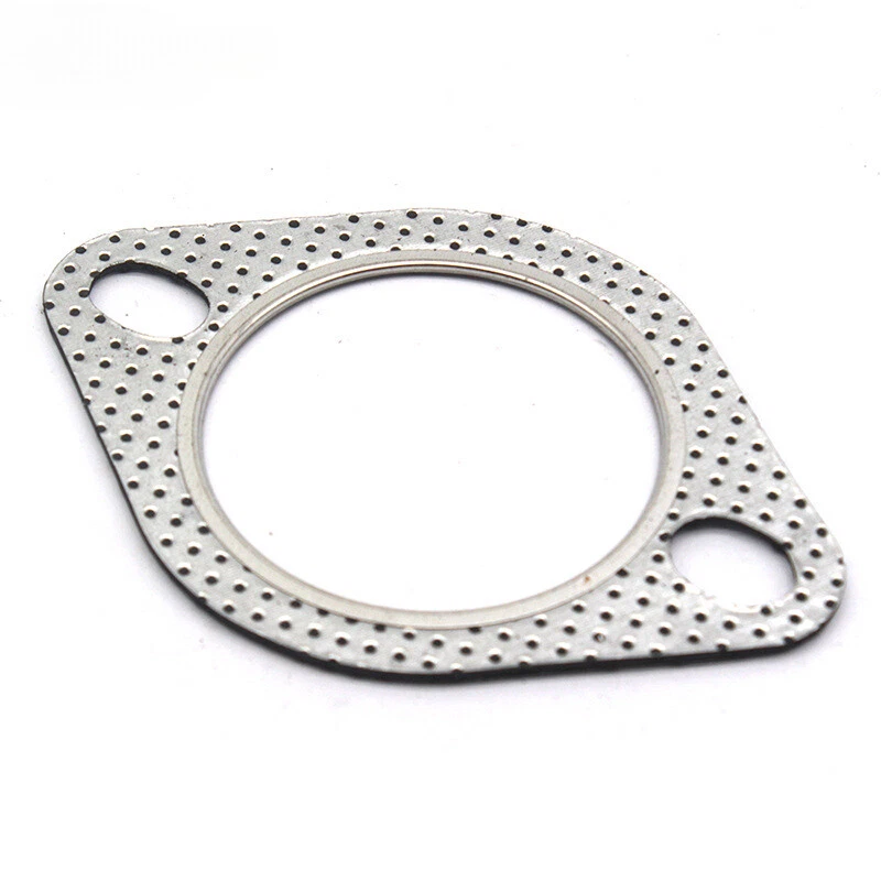 10PCS 2.5" 63mm Car Engine Venting Gasket Universal Gasket Flange with 2 Bolt - Изображение 2 из 4