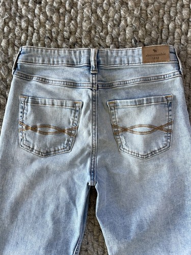 Abercrombie Kids High Rise Mini Mom Jeans Size 13/14 - Picture 4 of 4