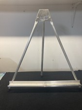 Vintage Stanrite Folding Tabletop Aluminum Metal Easel USA made