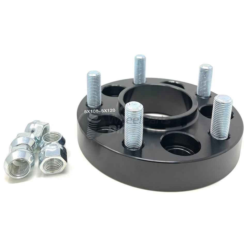 (4) Adapters 5x108 63.4 to 5x120 72.6 25mm for Range Rover Evoque 11-18 [CU] - Image 2 of 3