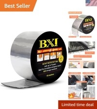 4'' x 32' Waterproof Patch Seal Tape - Versatile Rubberized Asphalt for Repairs