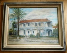 M. BEATRICE McEACHERN, LOPEZ ADOBE, Historical SYLMAR San Fernando Valley CA OIL
