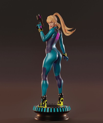 Samus Aran/ Metroid_Fan Art/ Sculpture Fully Painted SFW & NSFW (Made on order) - 第 5/32 張圖片