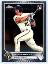 2022 Topps Chrome - #157 Jakson Reetz (RC) Brewers