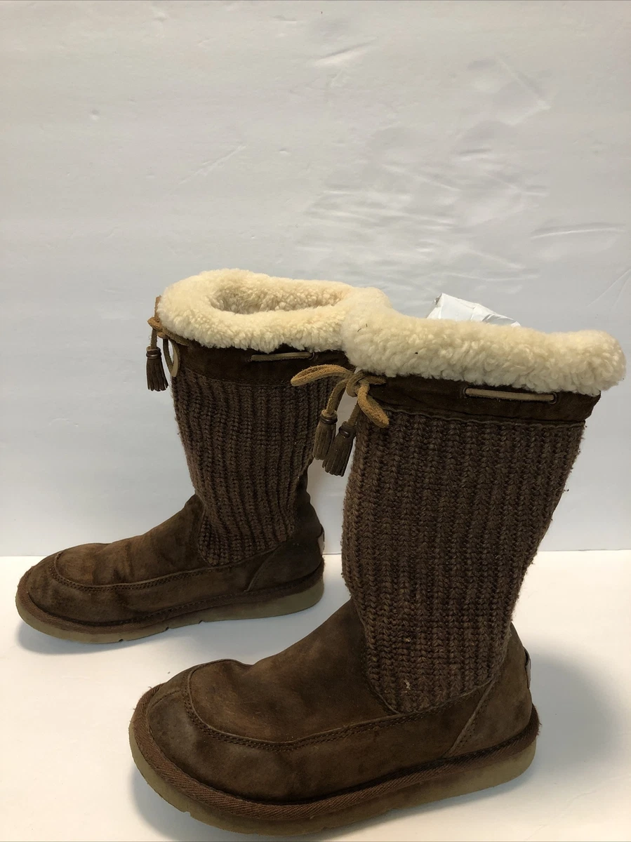 Ugg crochet boots deals