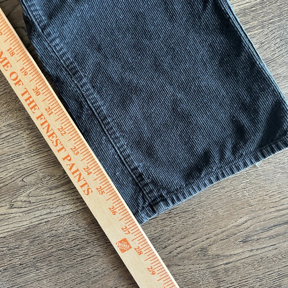 Pantalones de pana Bogari para mujer 14 gris oscuro diseñados en Italia Foto 2 de 4