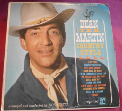 Dean (Tex) Martin (3121)  Country Style 1963 Reprise Records RS-6061 US-Pressung