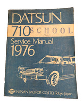 Datsun 710 1976 Oem Shop Service Repair Manual Wiring Diagrams Body Engine Guide Datsun 710 1976 Oem Shop Service Repair Manual Wiring Diagrams Body Engine Guide