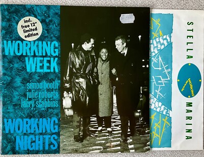   Working Week - Working Nights LP + Bonus Maxi Lim. Edition * NEAR MINT *