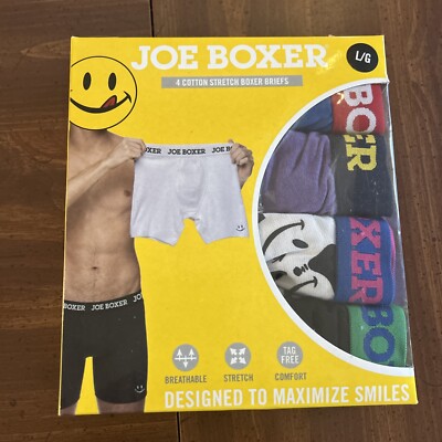 Joe Boxer Mens Underwear New in Box Size M Boxer/Briefs | eBay
