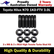 High Tensile Turbo Charger Stud Kit For Toyota Hilux N70 1KD-FTV 3.0L