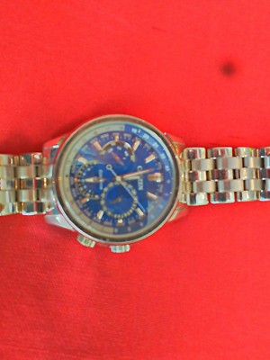 Citizen BU2021-51L Men's Calendrier Blue Dial Eco-Drive Watch