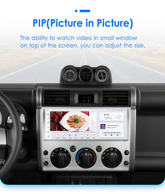 64GB For Toyota Fj Cruiser 2006-2021 Android 13 Car Stereo Carplay GPS Radio MP5