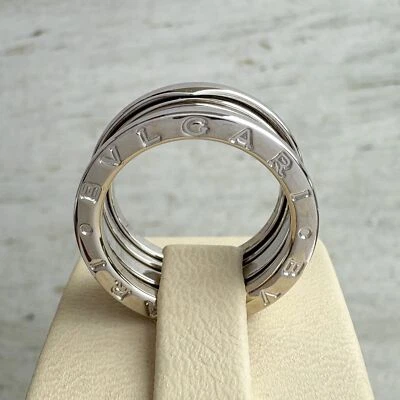 Bvlgari Bulgari Goldring Ring 18k Weißgold 16,8 mm Damen Ring - Bild 1 von 4