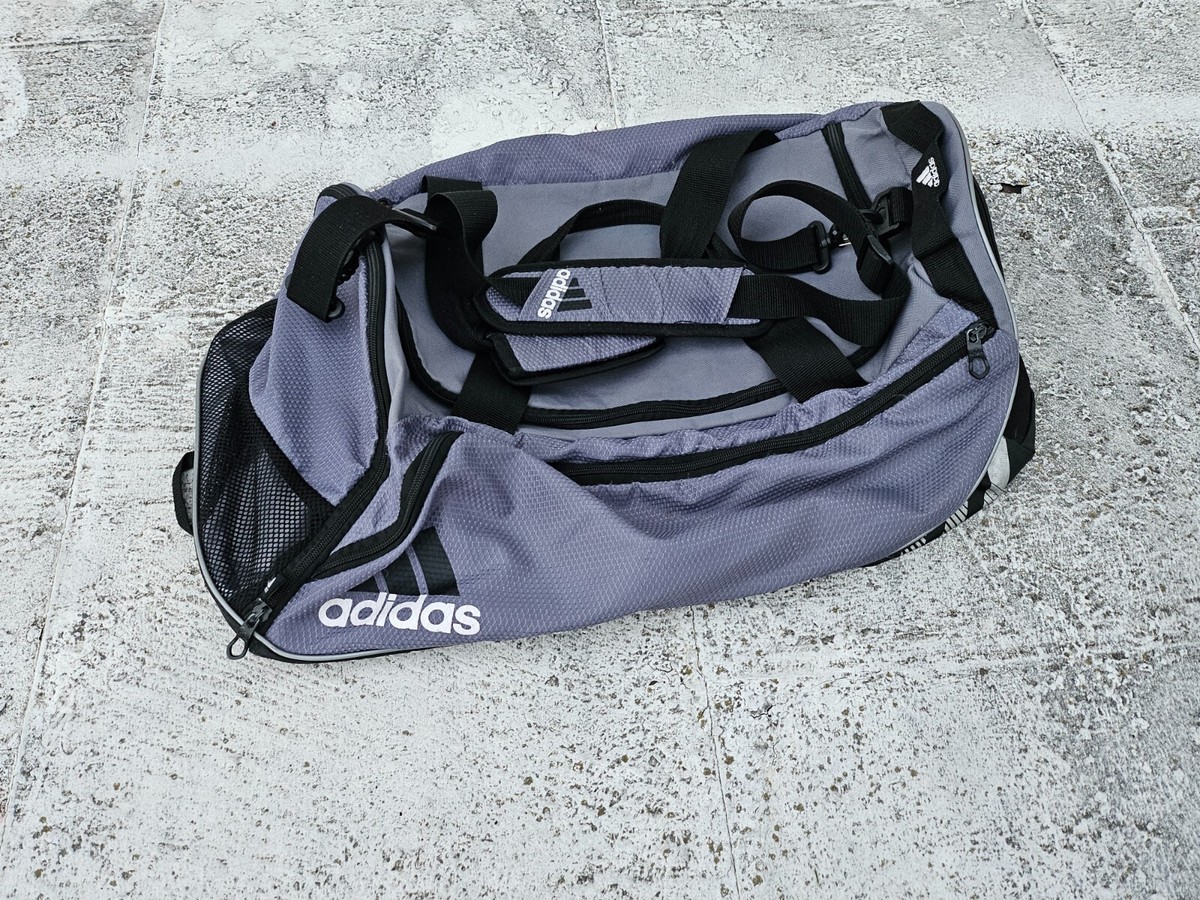 Adidas Duffle Bag Men Gym Bag Travel Unisex Bag Black/Gray Bag | eBay