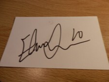 ERHUN  OZTUMER  - ACTIVE / RETIRED PLAYERS - ALL LEAGUES -AUTOGRAPHED CARD