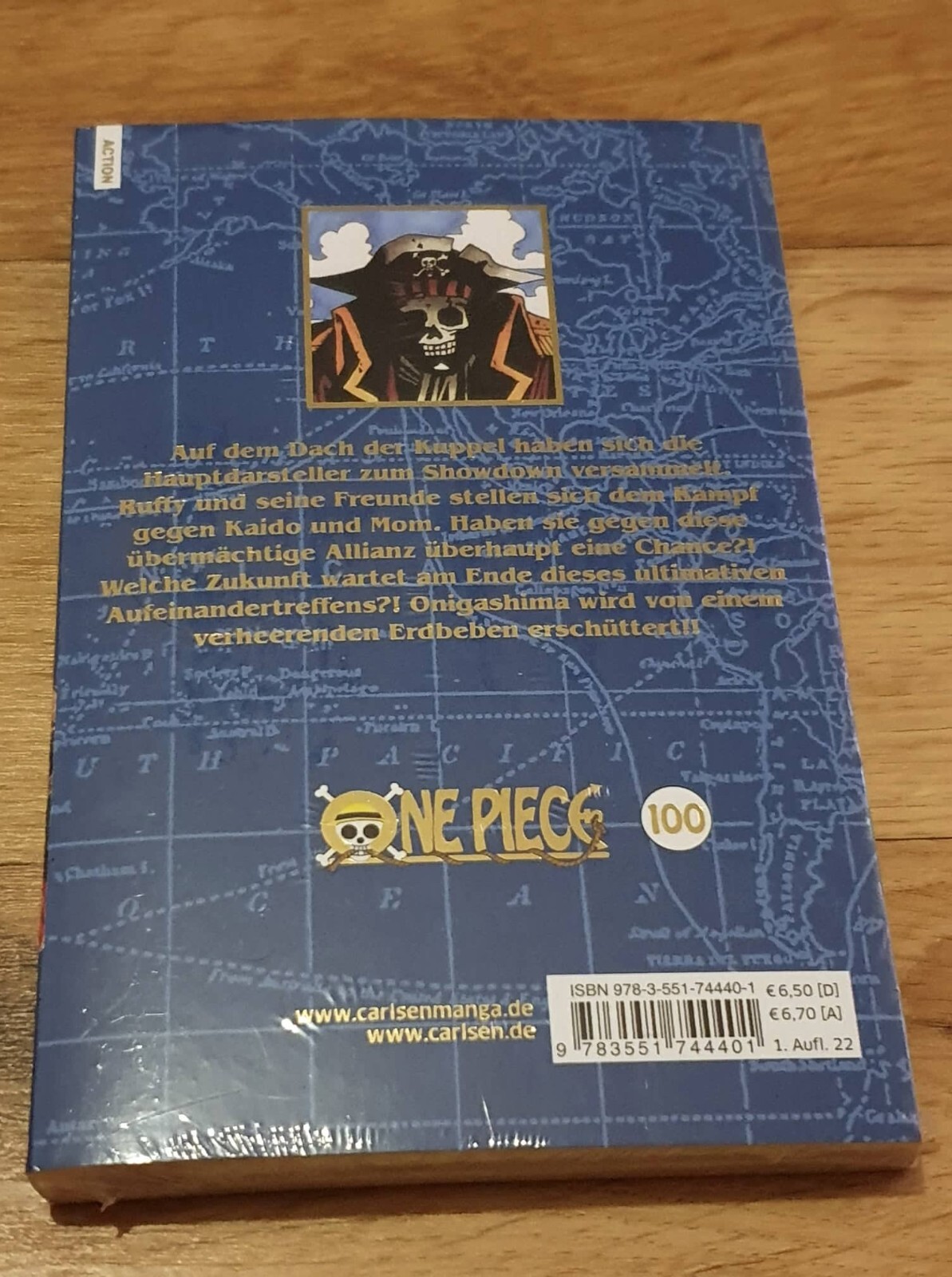 Thumbnail - One Piece Manga Band 100 - 1. Auflage & Neu - Goldene Schrift Mit