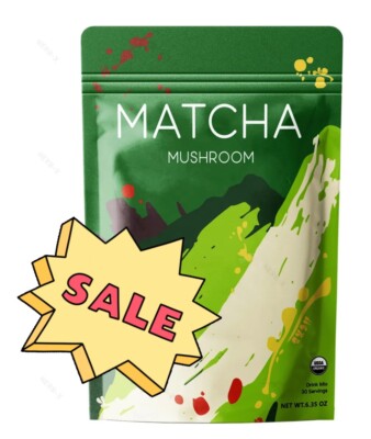 ORGANIC MUSHROOM MATCHA TEA GENERIC (similar to ryze)