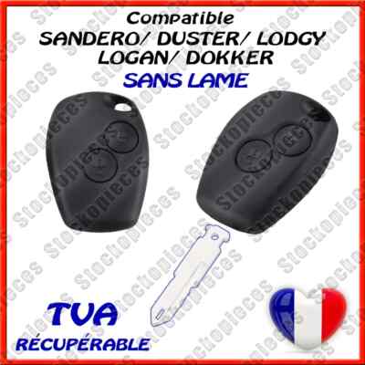 Plip De Clé Dacia - Sandero, Duster, Logan, Lodgy, Dokker - 2 Boutons - Neuf D'origine