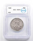 1946 Walking Liberty Half Dollar DDR VG10 ICG *7414